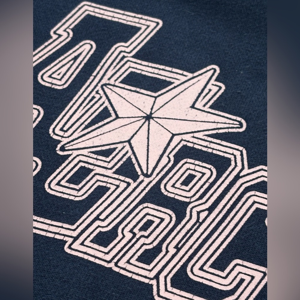 Elfric Eden ARC Graphic Hoodie Navy Blue Pullover Streetwear Women’s S - Picture 7 of 7
